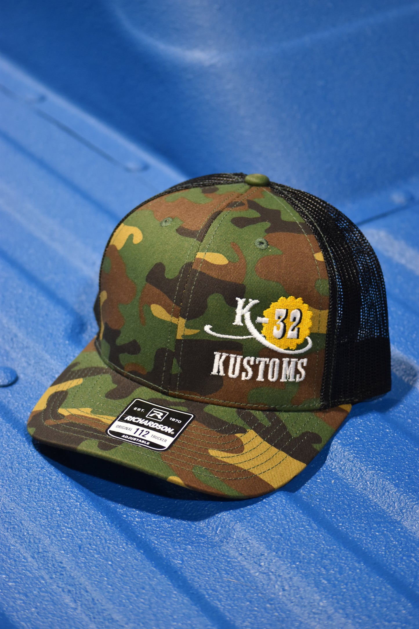 Kansas Camo Ballcap