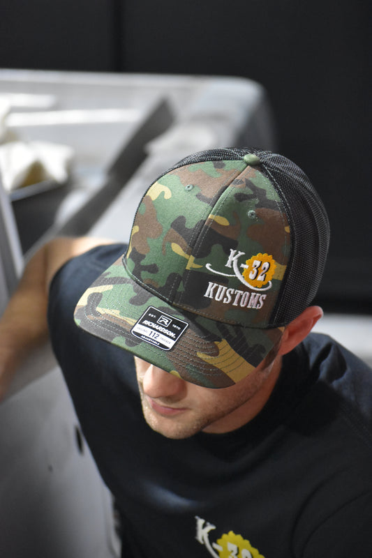 Kansas Camo Ballcap