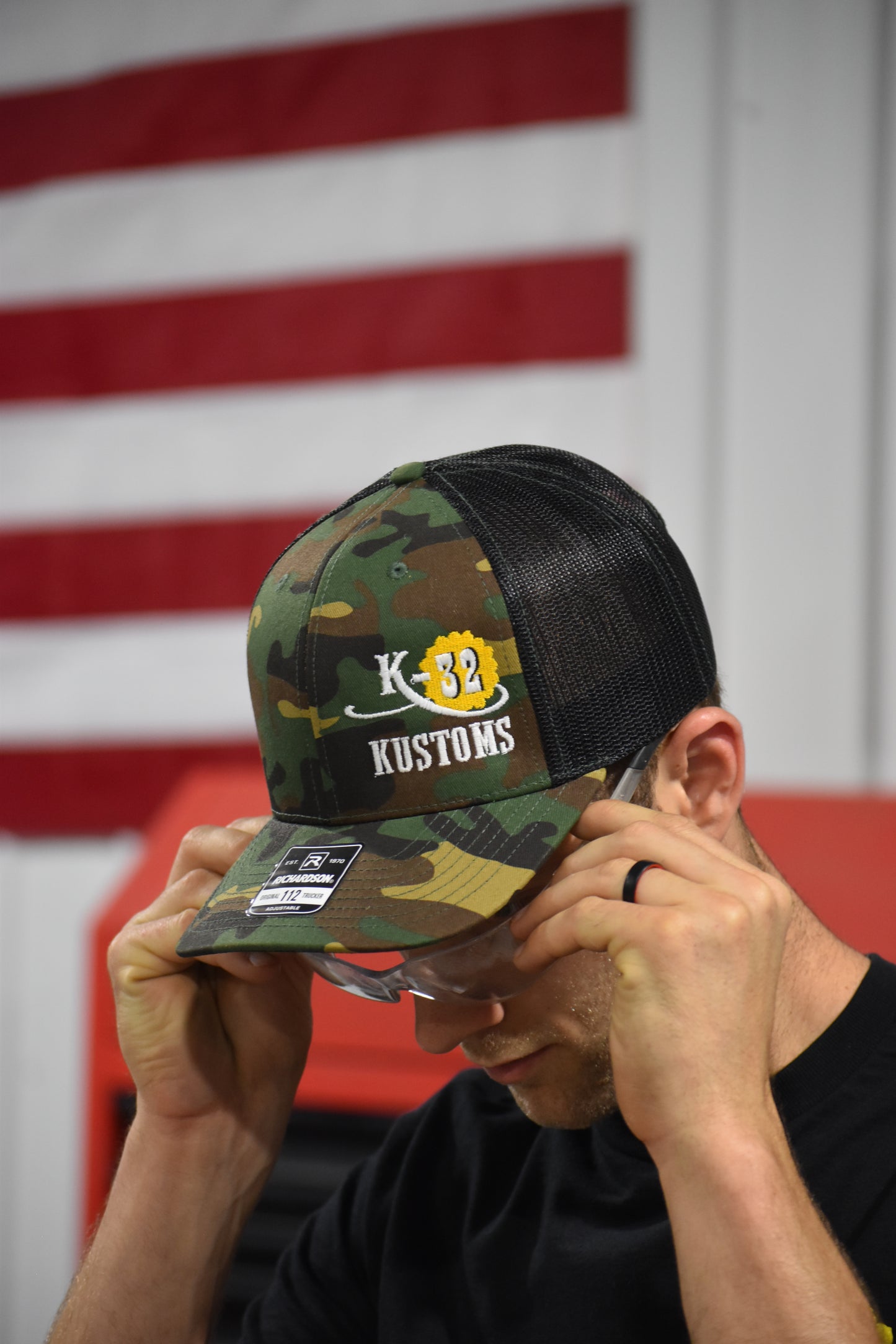 Kansas Camo Ballcap